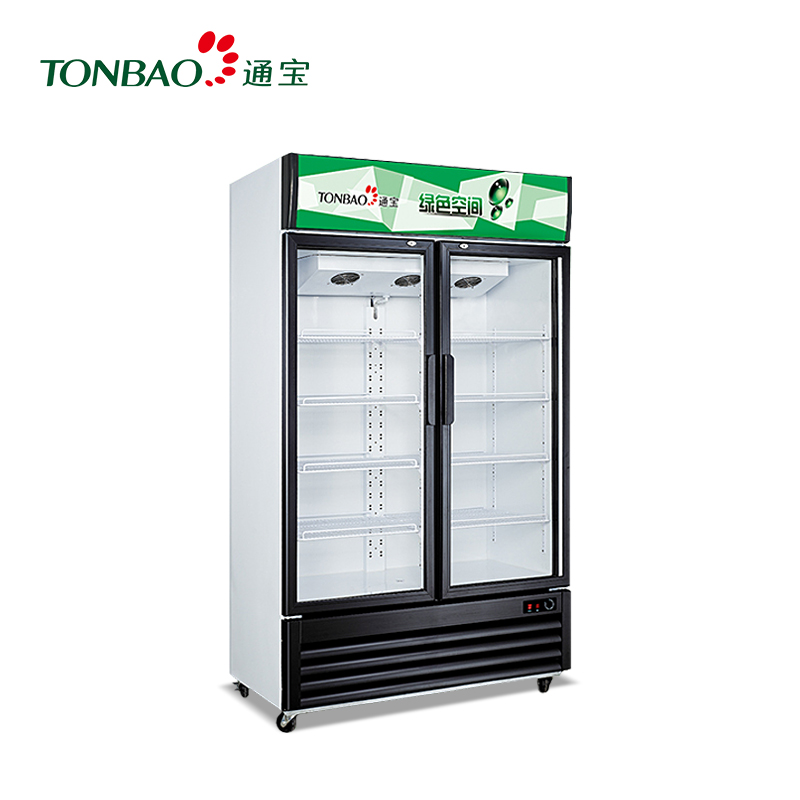 TONBAO/通宝LG4-518FL/618FL/828FL翅片式风冷立式展示柜啤酒饮料茶叶柜超市冷柜(LG4-518FL翅片式真风冷)