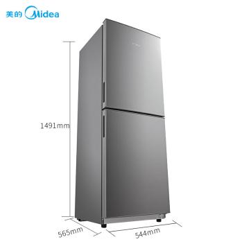 美的（Midea）BCD-176M  176升双门冷冻冷藏节能冰箱 美的双门直冷冰箱，节能低耗深度锁冷持久保鲜 星际银（BCD-176M）【图片 报价 品牌】 -赞冰易购(BCD-176M 星际银)