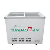 TONBAO/通宝SC-212/242/277/316卧式玻璃门单温水柜冷藏饮料啤酒柜 西瓜饮料冷藏柜(SC-212)