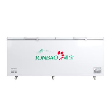 TONBAO/通宝1250/BD/C-428/528/628/728/1000 卧式顶盖门两门单温冷冻冷藏密封门茶叶保鲜 茶叶雪糕冰柜鲜肉急冻冰柜 商用冷柜(BD/C-1250)