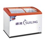 穗凌WD4-466卧式玻璃门单温冷冻雪糕肉类急冻柜商用弧面玻璃门冷冻柜冷柜图片价格型号(WD4-466弧面玻璃单温冷冻)